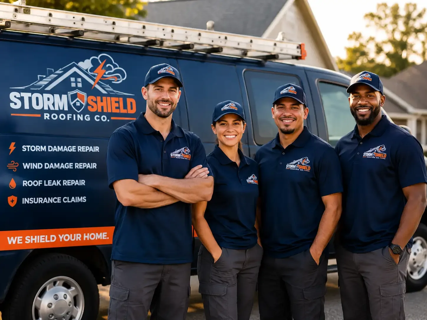 Storm Damage Roof Repair company in Bergen, NY