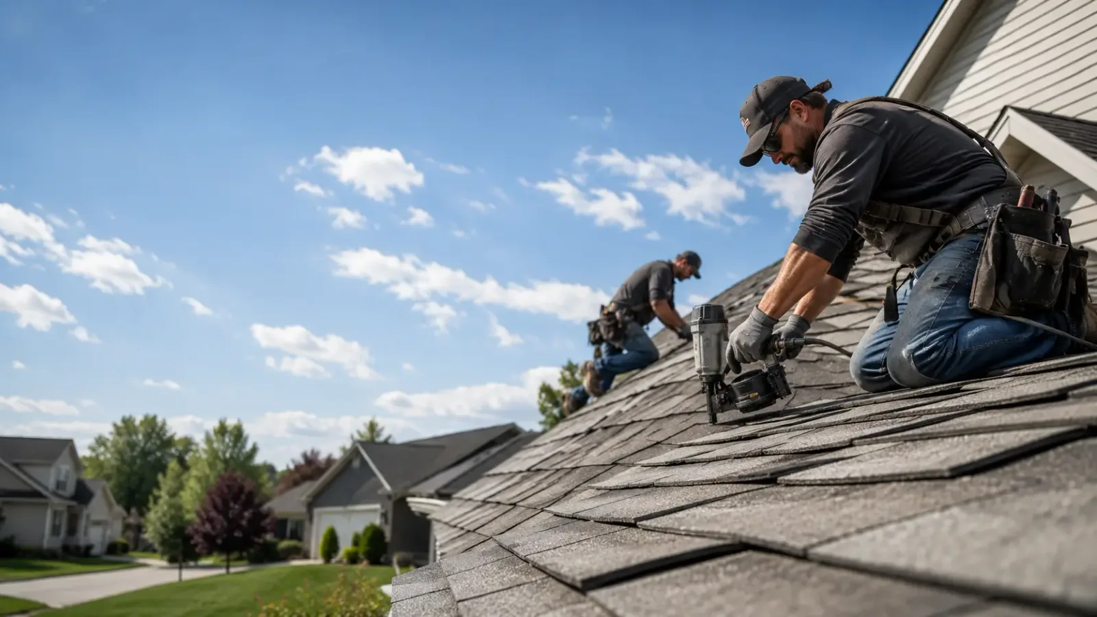 Storm Damage Roof Repair in Bergen, NY near me